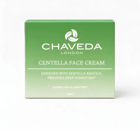 Chaveda centella face cream box